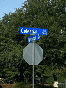 Celestial Road Sign